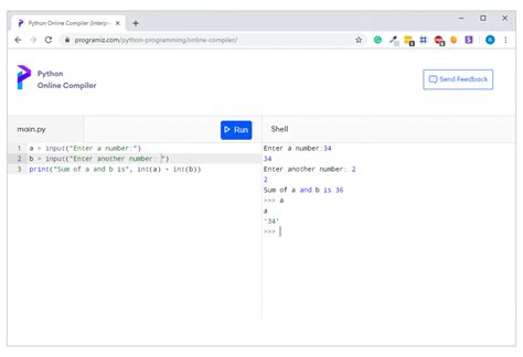 Python Online .
